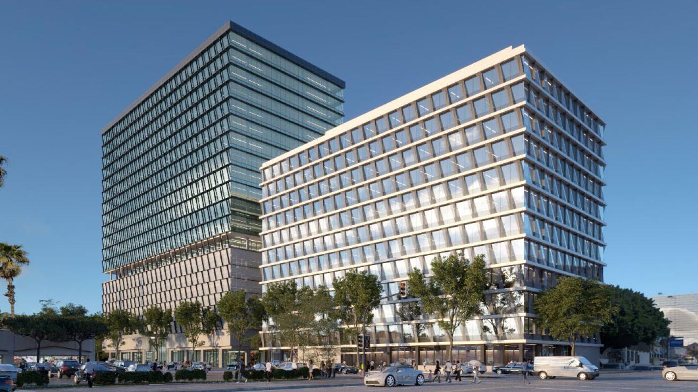 $210M makeover underway for L.A. County offices at 550 Vermont Ave